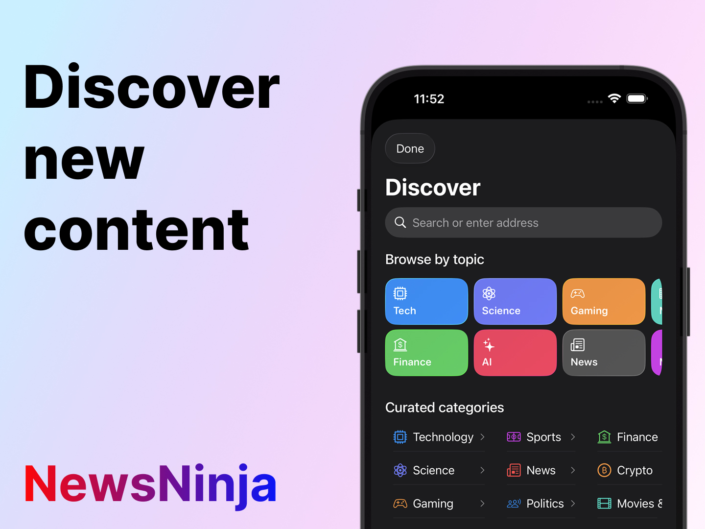 NewsNinja feature graphic